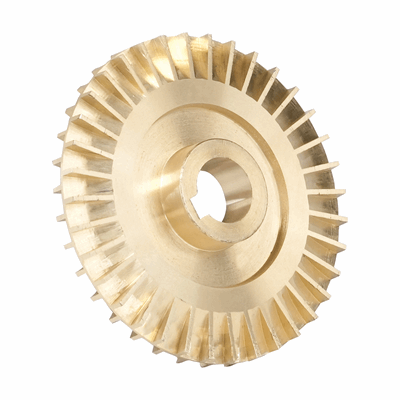 پروانه آب برنجی پمپ نیم اسب محیطی kpm100